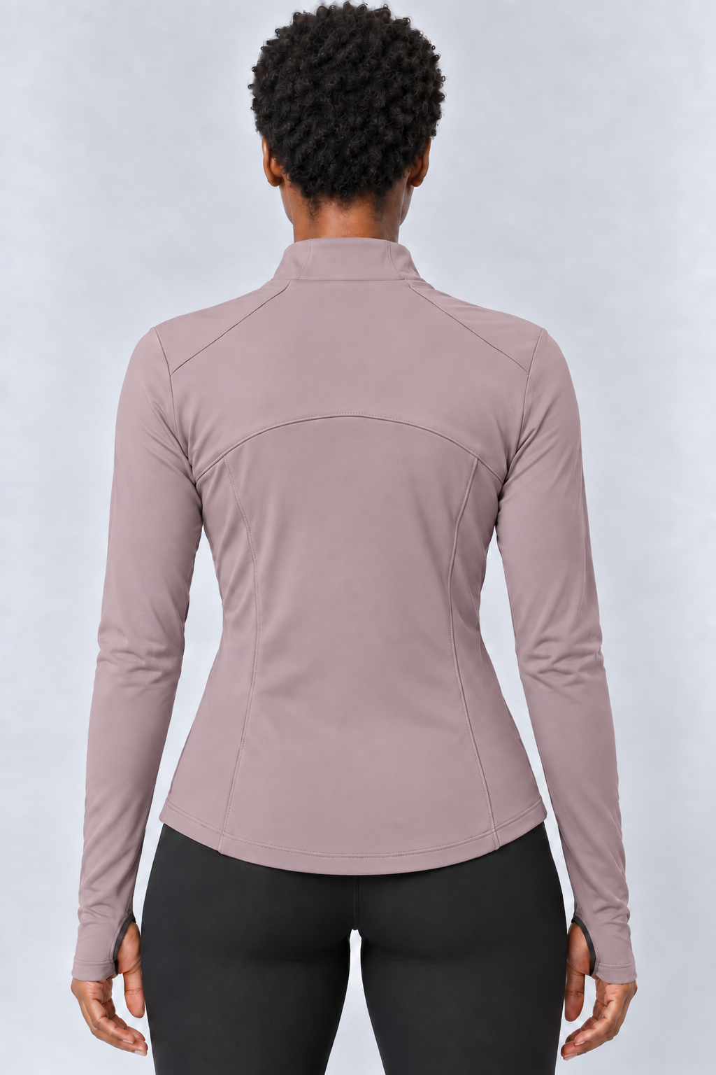 RBC Women's Quarter-Zip Curved Hem Activewear Top