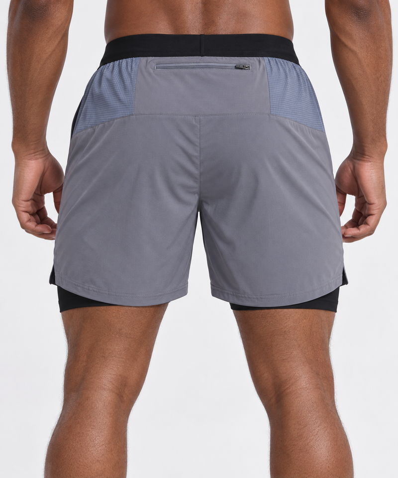 RBC Men's 2-in-1 Compression Liner Training Shorts
