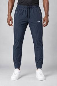 RBC Men's Ice-Cool Tapered Zip-Pocket Joggers