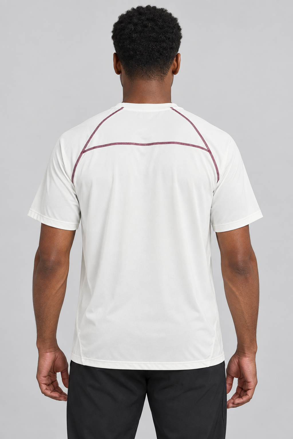 RBC Men's Raglan Reflective-Piped Tee