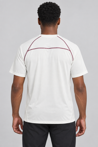 RBC Men's Raglan Reflective-Piped Tee