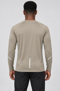 RBC Men's Jacquard Long-Sleeve Breathable Training Tee