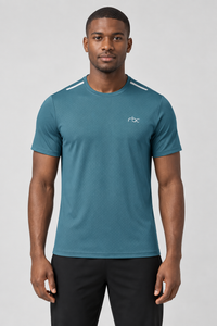 RBC Men's Reflective-Stripe Training Tee
