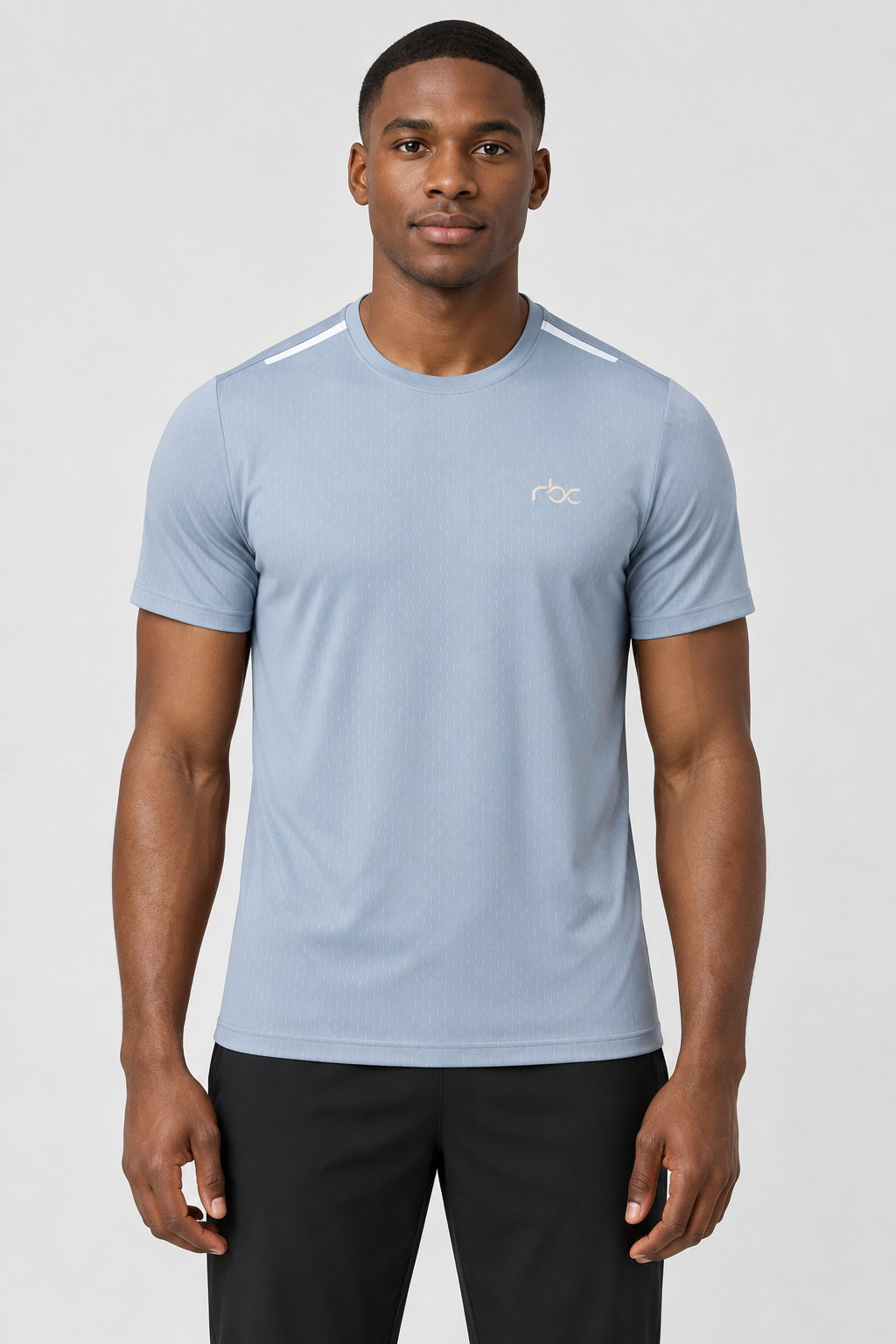 RBC Men's Reflective-Stripe Training Tee