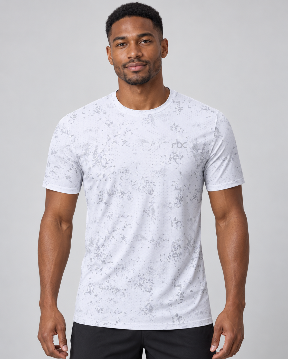 RBC Men's Splatter Camo Training Tee