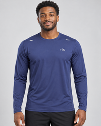 RBC Men's Reflective Long-Sleeve Gym Pullover