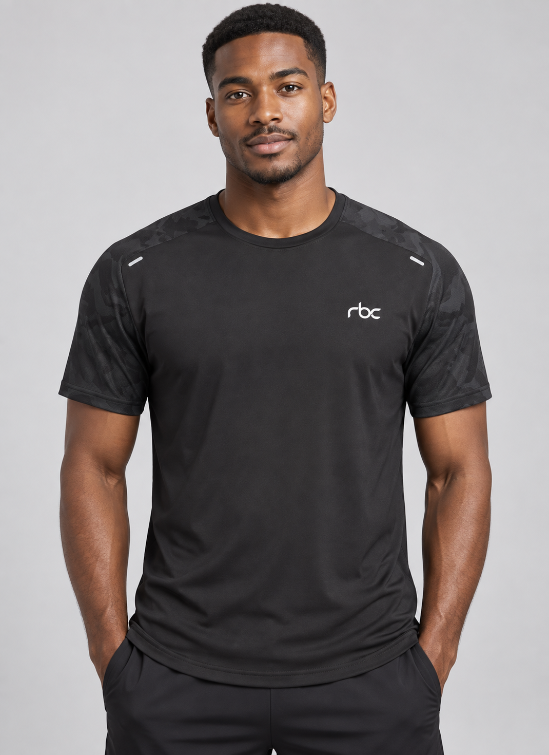RBC Men's Camo-Panel Training Tee