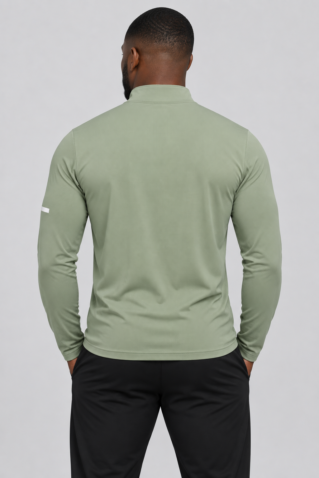 RBC Men's Quarter-Zip Long Sleeve Training Top