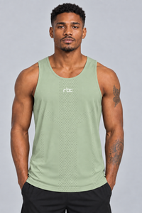 RBC Men's AirFlow Perforated Tank Top