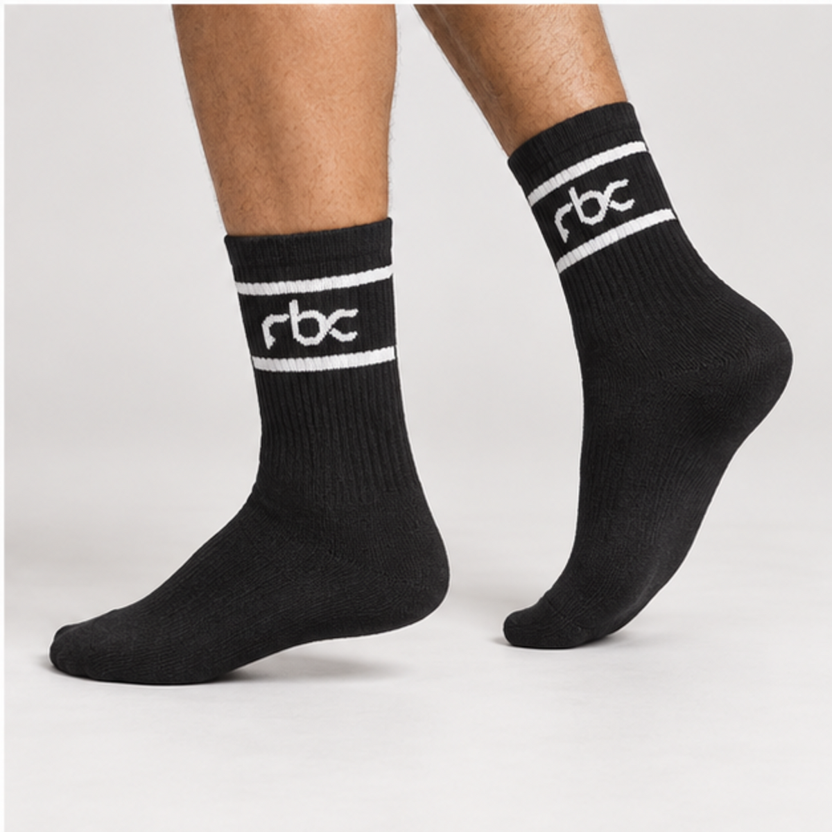RBC Double-Stripe Crew Socks